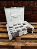 Reisser SSC1 Crate Mate Case Complete with 14 Sizes of Reisser Cutter Screws (2115pcs) £89.95 Reisser Ssc1 Crate Mate Case Complete With 14 Sizes Of Reisser Cutter Screws (2115pcs)

Reisser Screw Case ssc1 Crate Mate With 14 Sizes Of Screws Inside, 2115pcs In Total

Each Screw Case Is